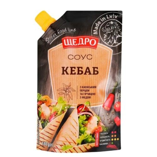 Соус Щедро Кебаб 180 г (4823097412275)