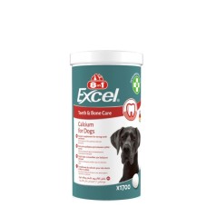 Вітаміни для собак 8in1 Excel Calcium для зубів та кісток кальцій 1700 шт (4048422184249)