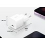 Зарядний пристрій Belkin USB-C PD25W PD3.1 + cable USB-C to USB-C 1.0m white (WCA012KQ1MWH-B6)