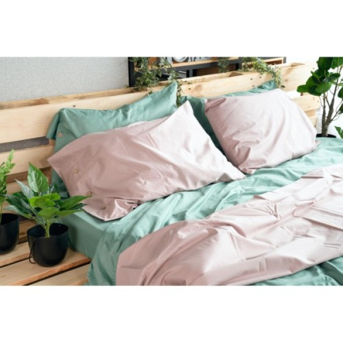 Простирадло Ardesto на резинці Mix&Match сатин 180х200+30 см шавлія (ART1820FSG)