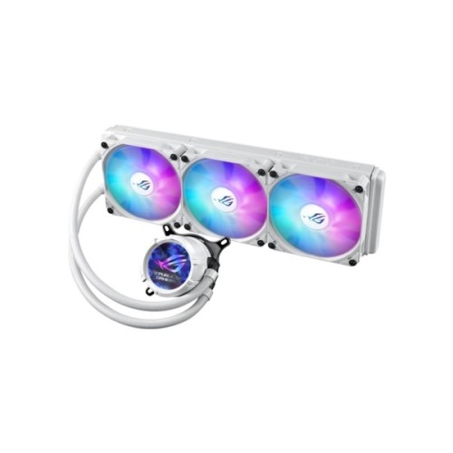 Система рідинного охолодження ASUS ROG Strix LC III 360 ARGB LCD White (90RC00W2-M0UAY0)