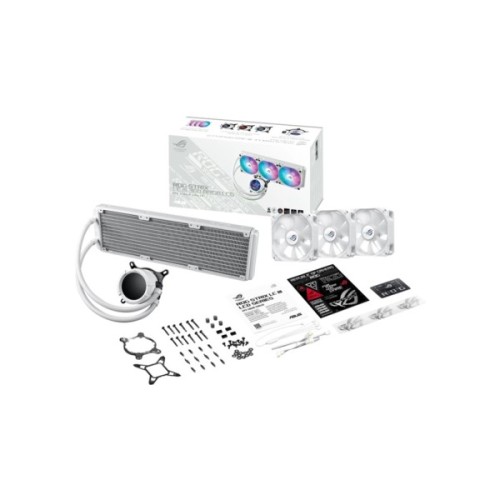 Система рідинного охолодження ASUS ROG Strix LC III 360 ARGB LCD White (90RC00W2-M0UAY0)