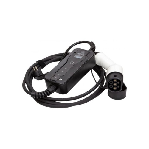 Зарядний пристрій для електромобіля HiSmart Type 2 - Schuko (220V), 16A, 3.6кВт, 1-фазное, 5м (EV200696)