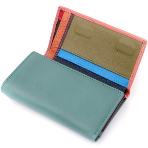 Гаманець ST Leather Шкіряний Різнокольоровий (19441)