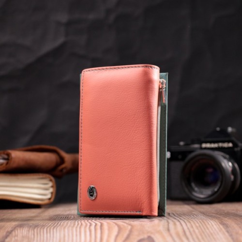 Гаманець ST Leather Шкіряний Різнокольоровий (19441)