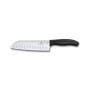Кухонний ніж Victorinox SwissClassic Santoku 17 см Black (6.8523.17B)