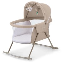 Ліжечко Kinderkraft гойдалка Lovi Beige 3 в 1 (5902533913527)