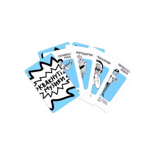 Настільна гра Feelindigo Квакнуті музики (Freaky Band) українська (FI19030)