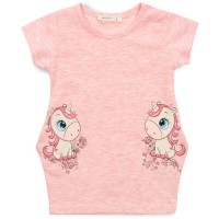 Плаття дитяче Breeze з єдинорогом (15689-98G-peach)