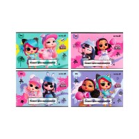 Альбом для малювання Kite LOL, 24 аркуша (LO25-242)