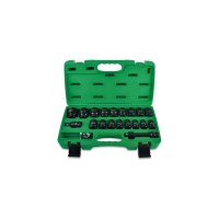 Набір торцевих головок Toptul ударних для пневмогайковерта 1/2" 10-32мм 27шт. (GCAI2701)