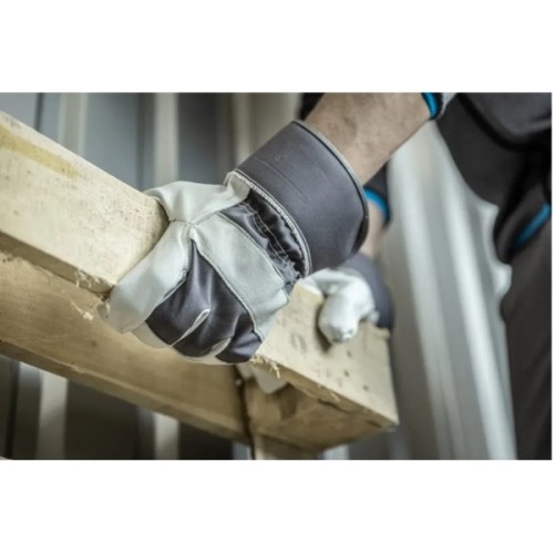 Захисні рукавиці Hoegert SALZACH HT5K732-9 шкіряні графіт, 9 (HT5K732-9)