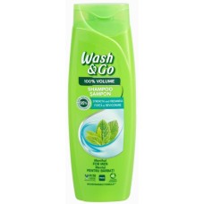 Шампунь Wash&Go З ментолом для всіх типів волосся 360 мл (8008970056821)
