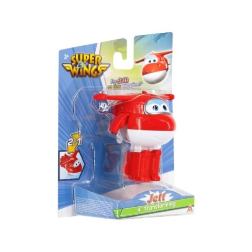 Фігурка Super Wings трансформер Transforming Джетт (Jett), 10 см (EU780621)