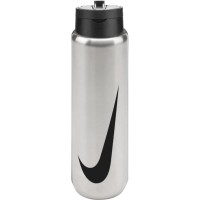 Пляшка для води Nike SS RECHARGE STRAW BOTTLE 24 OZ N.101.3795.953.24 сірий 709 мл (887791813329)