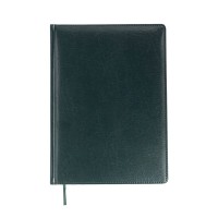 Тижневик Buromax недатований BRAVO, L2U, A4, зелений, штуч.шкіра, 336 сторінок (BM.20970-04)