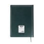 Тижневик Buromax недатований BRAVO, L2U, A4, зелений, штуч.шкіра, 336 сторінок (BM.20970-04)