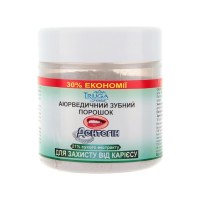 Зубний порошок Triuga Dentogin Аюрведичний Для захисту від карієсу 65 г (4820164640029)