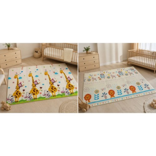 Дитячий килимок XoKo Childcare двосторонній термокилимок 200 × 180 х 0,8 см (XK-CHC-20-18-CRP2)