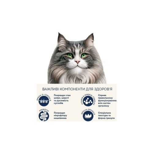 Сухий корм для кішок Home Food Hairball control For sterilised з індичкою та ягодами 10 кг (4820235020880)
