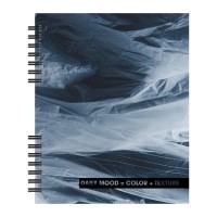 Блокнот Optima В5 пластикова обкладинка, спіраль, 60 аркушів, клітинка (O25916)