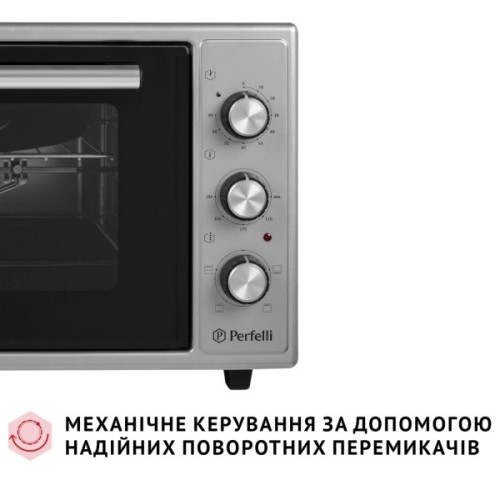 Електропіч Perfelli MIRAGE 48 GREY