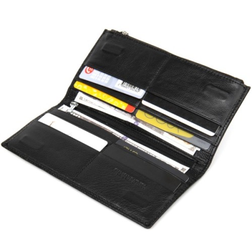 Гаманець ST Leather Шкіряний Чорний (19378)