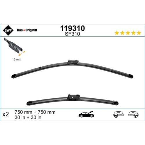 Щітка склоочисника SWF 119310