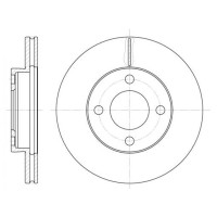 Гальмівний диск REMSA 6185.10