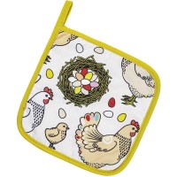 Кухонна прихватка Home Line Курочки 20x20 см (182838)