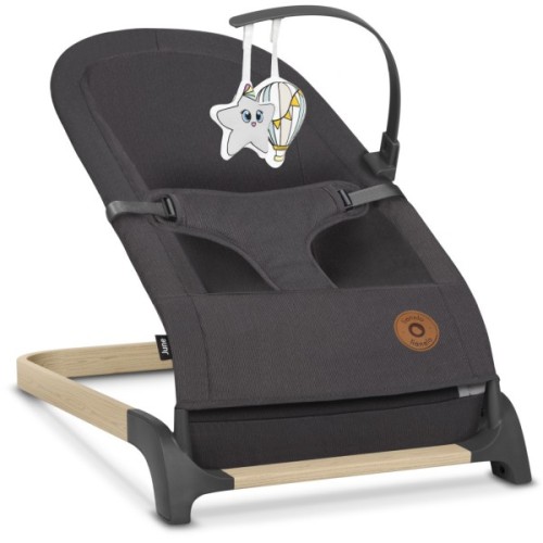 Крісло-гойдалка Lionelo шезлонг June grey stone (LO-JUNE GREY STONE)