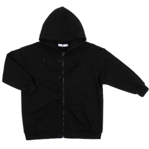 Спортивний костюм дитячий A-Yugi на блискавці (7167-146G-black)