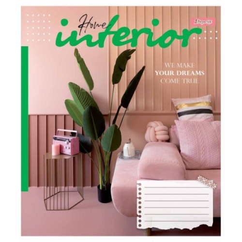 Зошит 1 вересня А5 Interior 60 аркушів, лінія (766477)