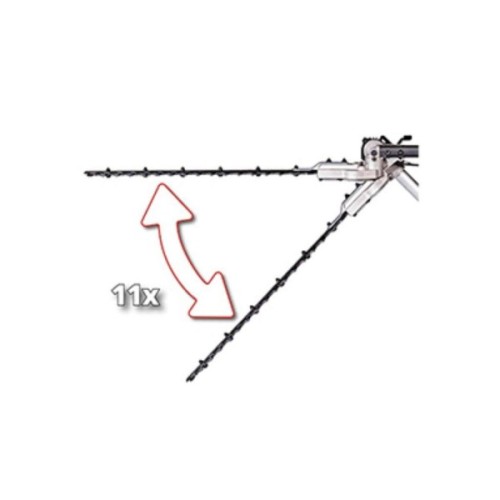 Кущоріз Einhell телескопічний GC-HH 9046, 900Вт, 460мм, крок 20мм, штанга 1.97-2.6м (3403880)