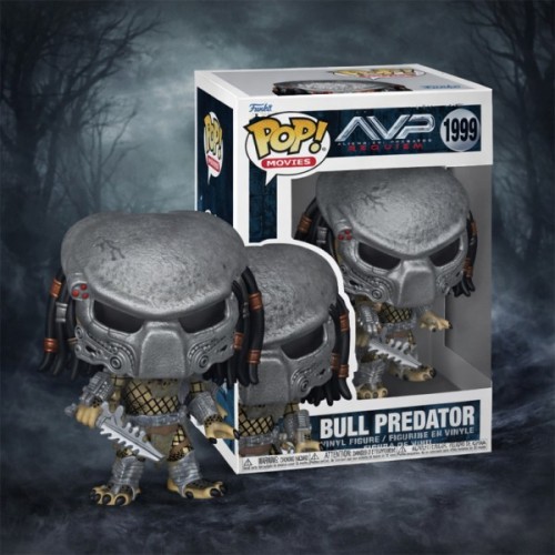 Фігурка Funko Pop серії Чужі проти Хижака S3 - Хижак (Bull) (90243)