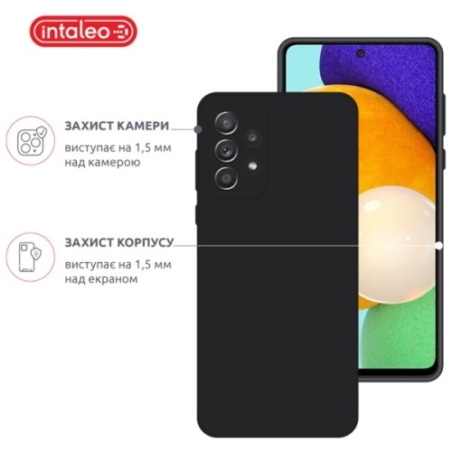 Чохол до мобільного телефона Intaleo SoftShell Samsung Galaxy A72 Black (1283126563126)