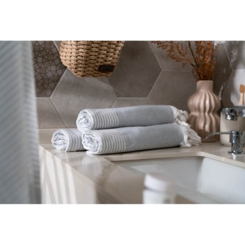 Рушник Ardesto SPA 90х170см 100% бавовна, сірий (ART2690GR)