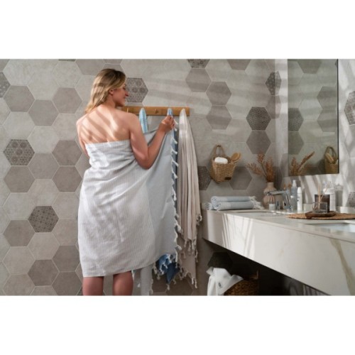 Рушник Ardesto SPA 90х170см 100% бавовна, сірий (ART2690GR)