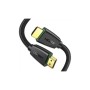 Кабель мультимедійний HDMI M to HDMI M 2.0m braided HD118 black Ugreen (40410)