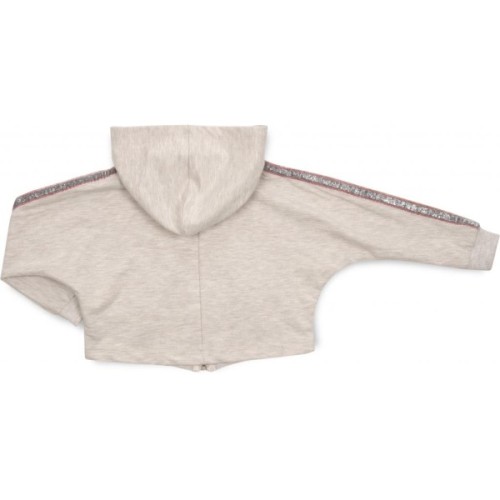Кофта дитяча Breeze на блискавці з капюшоном (14690-98G-beige)