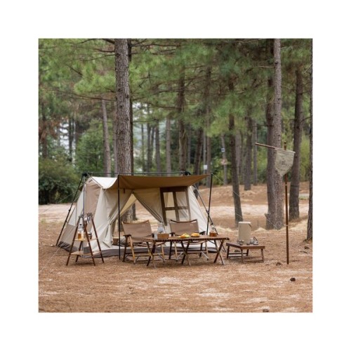 Намет Naturehike з навісом CNH22ZP029, світлий коричневий (6975641887829)