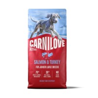 Сухий корм для собак Carnilove Active Salmon & Turkey Junior Large Breed 12 кг (8595602581412)