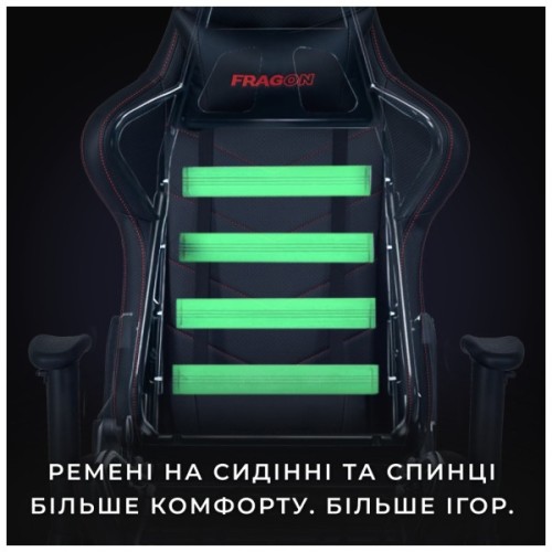 Крісло ігрове FragON 2X Series White/Black (FRGN_2X_R2_WHITE)