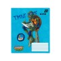 Зошит Kite Ninjia Turtles, 18 аркушів, клітинка (NT26-236)