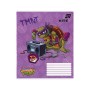 Зошит Kite Ninjia Turtles, 18 аркушів, клітинка (NT26-236)