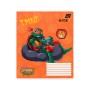 Зошит Kite Ninjia Turtles, 18 аркушів, клітинка (NT26-236)
