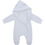 Комбінезон дитячий HAPPY TOT на блискавці з вушками (878-56-cream)