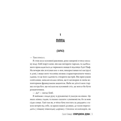 Книга Споріднена душа - Саллі Гепворт Видавництво РМ (9786178373733)