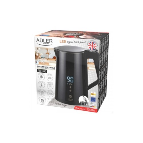 Електрочайник Adler AD 1345 black