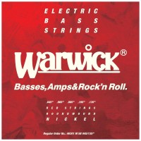 Струни для гітари Warwick Red Nickel Plated Medium 5-String (45-135) (46301 M 5B)